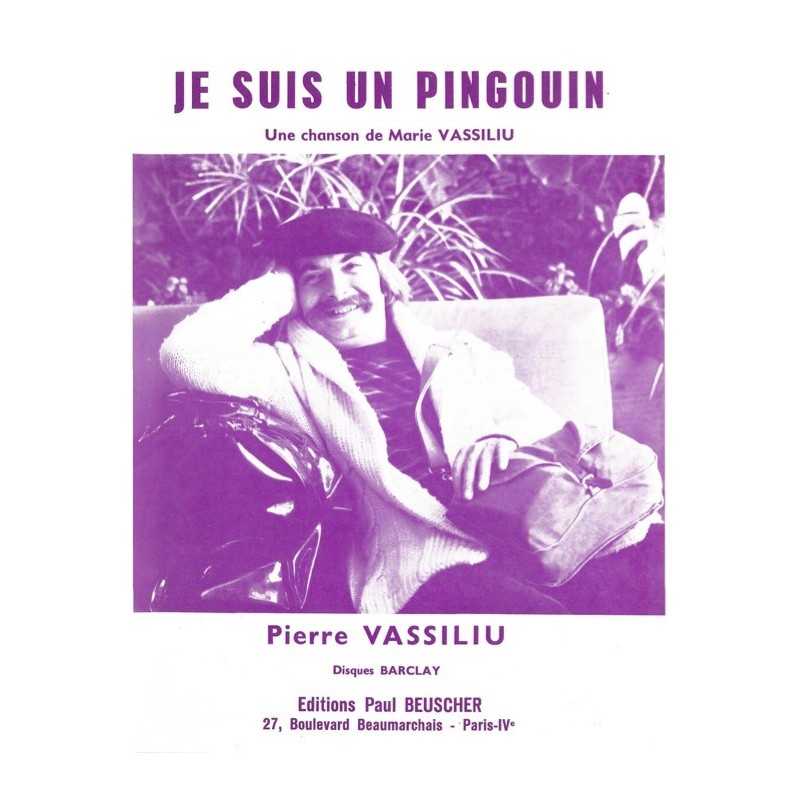 Partition JE SUIS UN PINGOUIN Pierre VASSILIU