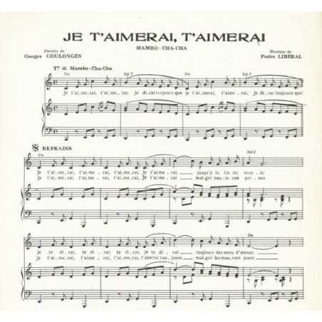 JE T'AIMERAI, T'AIMERAI