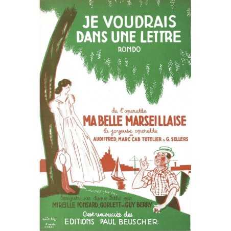 JE VOUDRAIS DANS UNE LETTRE