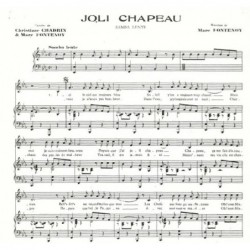 Partition JOLI CHAPEAU Raymond GIRERD