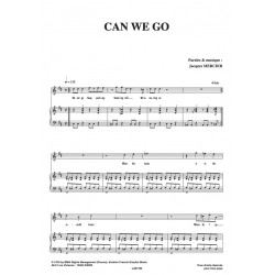 Sheet music CAN WE GO DYNASTIE CRISIS
