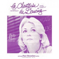 Partition LA CHANTEUSE DU DANCING Betty MARS