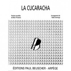 Partition LA CUCARACHA Marc PROVANCE