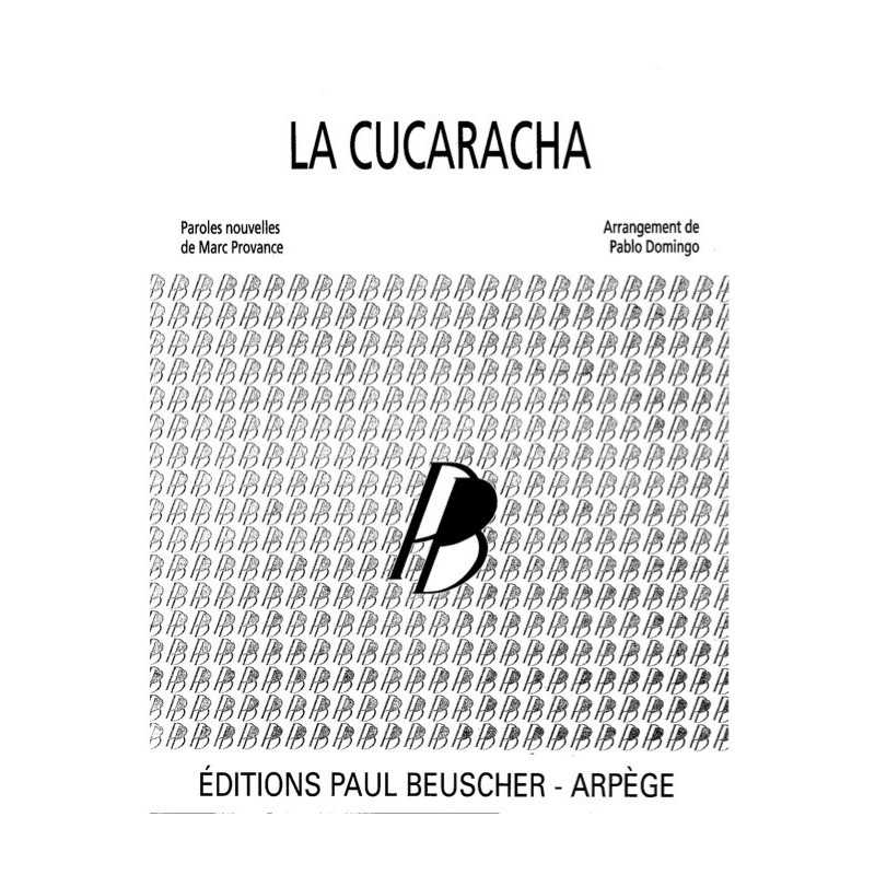 Partition LA CUCARACHA Marc PROVANCE