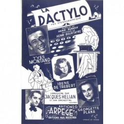 Partition LA DACTYLO Jacques HELIAN