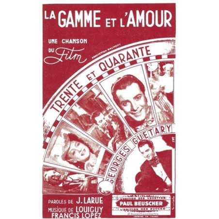 LA GAMME ET L'AMOUR