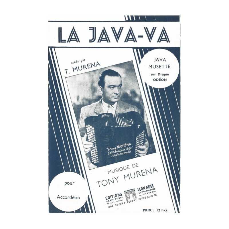 Partition LA JAVA-VA Tony MURENA