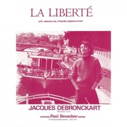 Partition LA LIBERTÉ Jacques DEBRONCKART