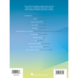 Songbook TOP HITS OF 2022