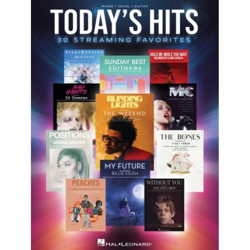 Songbook TODAY'S HITS (PVG)