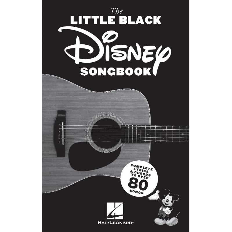 Partition THE LITTLE BLACK DISNEY SONGBOOK Disney