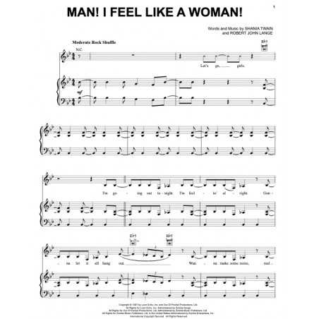 MAN ! I FEEL LIKE A WOMAN !