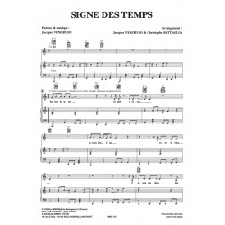 Partition SIGNE DES TEMPS France d'Amour