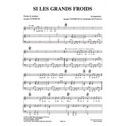 Partition SI LES GRANDS FROIDS France d'Amour
