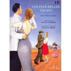 Partition LES PLUS BELLES VALSES VOL.1B Vincent Charrier Catherine Ravez