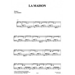 Partition LA MAISON Yann TIERSEN