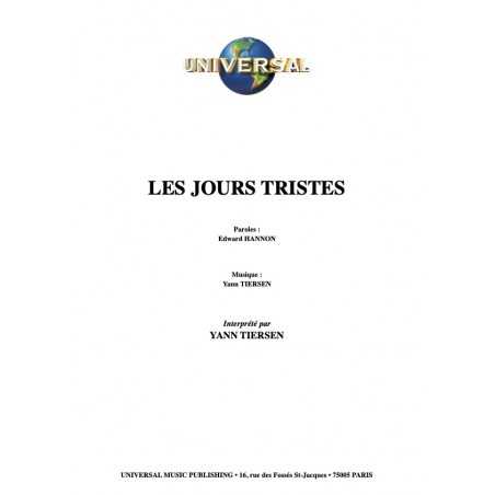 LES JOURS TRISTES