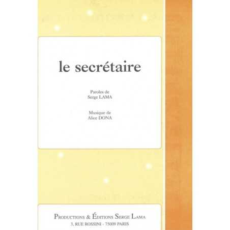 LE SECRÉTAIRE