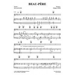 Sheet music BEAU-PÈRE Philippe SARDE