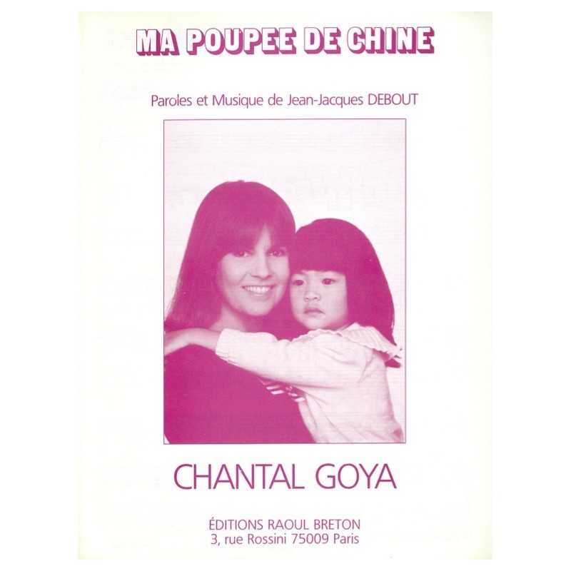 Partition MA POUPÉE DE CHINE Chantal Goya