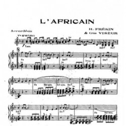 Partition L'AFRICAIN Gus VISEUR