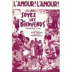 Partition L'AMOUR ! L'AMOUR ! Jean NOHAIN