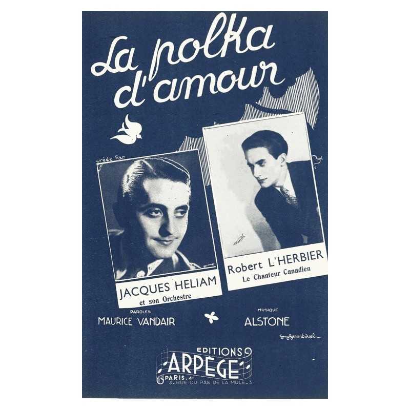Partition LA POLKA D'AMOUR Jacques HELIAN