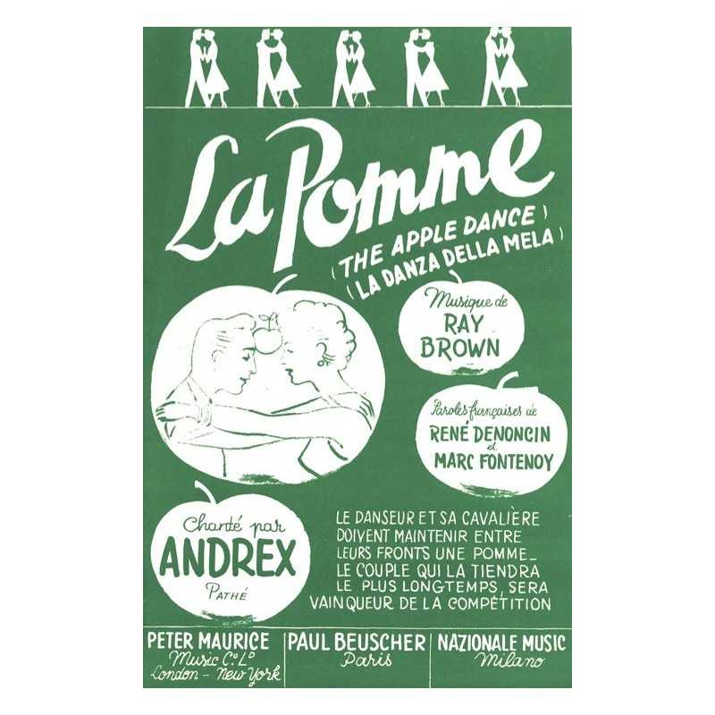 Partition LA POMME ANDREX