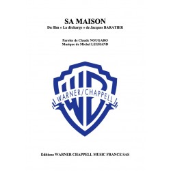 Sheet music SA MAISON Michel LEGRAND