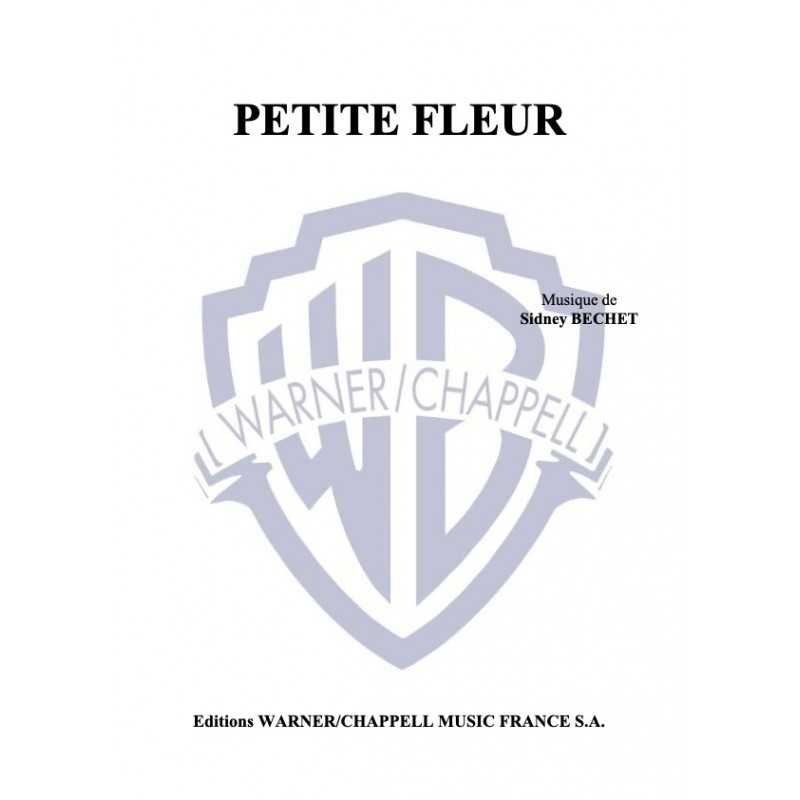 Partition PETITE FLEUR Sidney BECHET