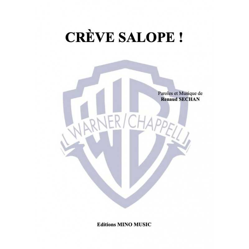 Partition CRÈVE SALOPE RENAUD