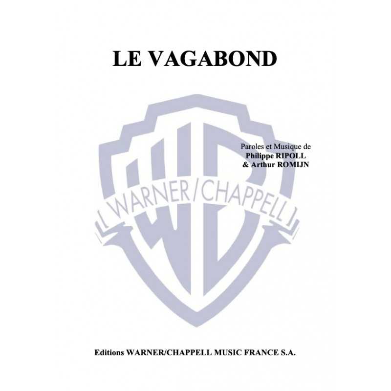 Sheet music LE VAGABOND KANA