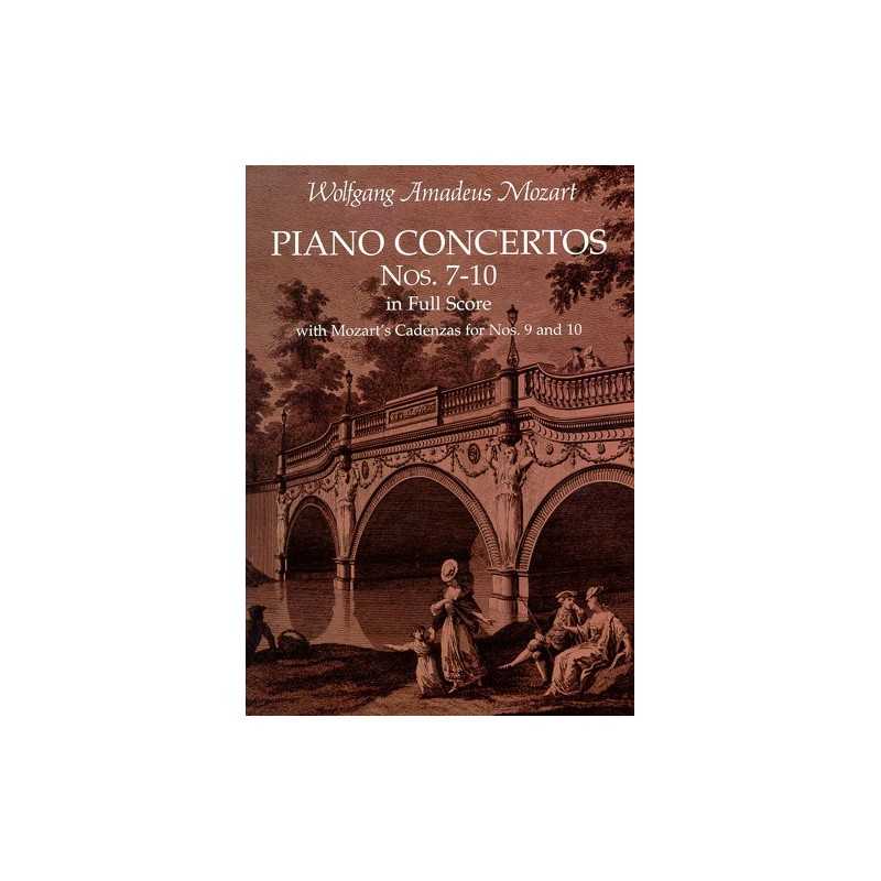 Mozart : Piano Concertos Nos. 7-10 In Full Score