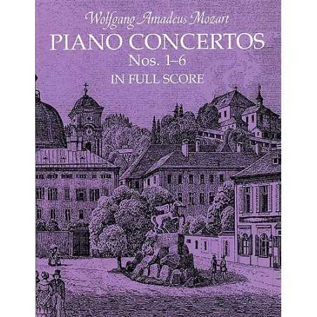 PIANO CONCERTOS NOS.1-6 FULL SCORE