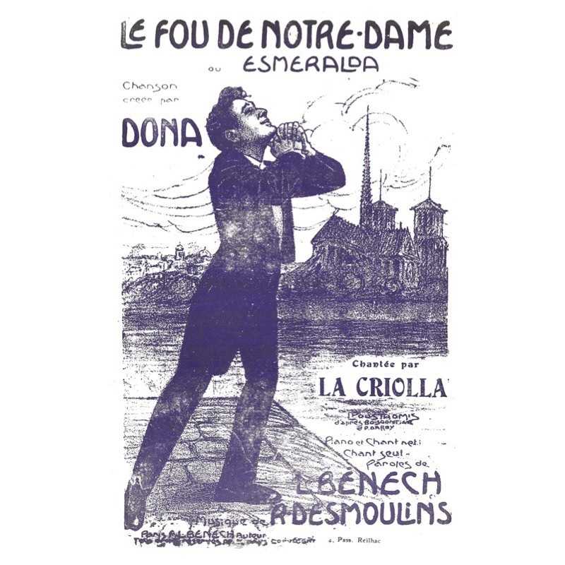 Partition LE FOU DE NOTRE-DAME DONA