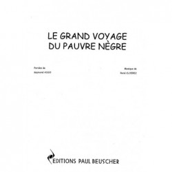 Partition LE GRAND VOYAGE DU PAUVRE NÈGRE Edith PIAF