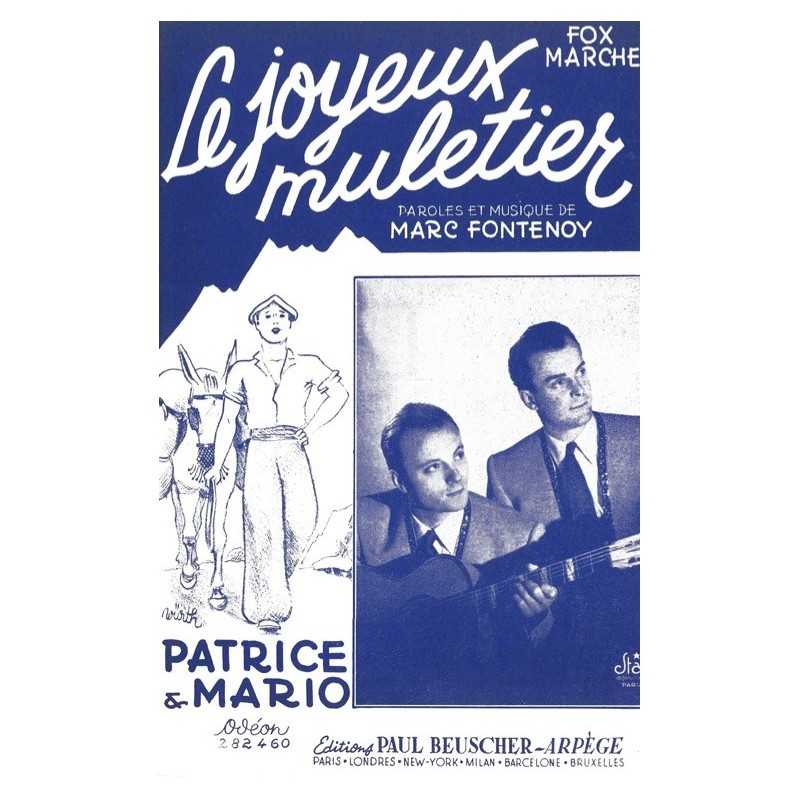 Partition LE JOYEUX MULETIER Patrice & Mario