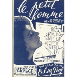 Partition LE PETIT HOMME Edith PIAF