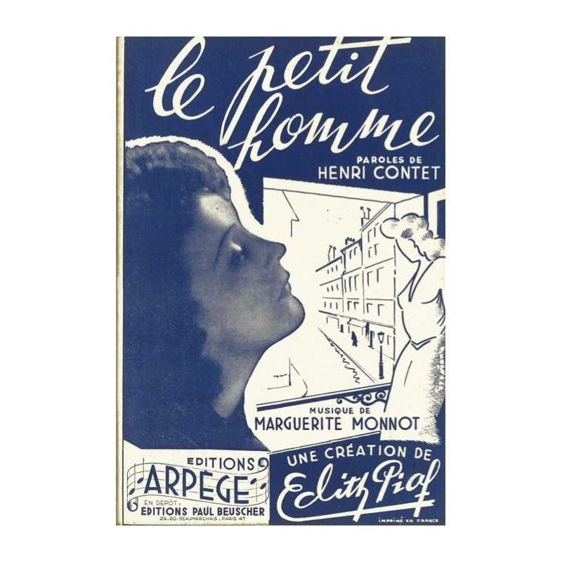 Partition LE PETIT HOMME Edith PIAF