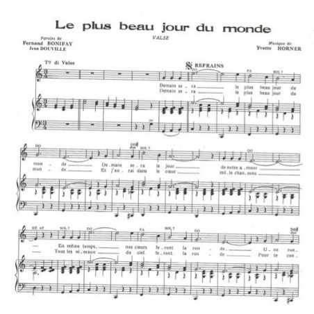 LE PLUS BEAU JOUR DU MONDE