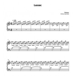 Sheet music LUSSAC Jérôme Quériaud pdf