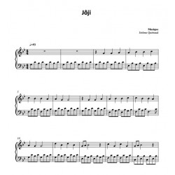 Sheet music JÔJI Jérôme Quériaud pdf
