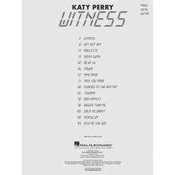 Partition WITNESS KATY PERRY