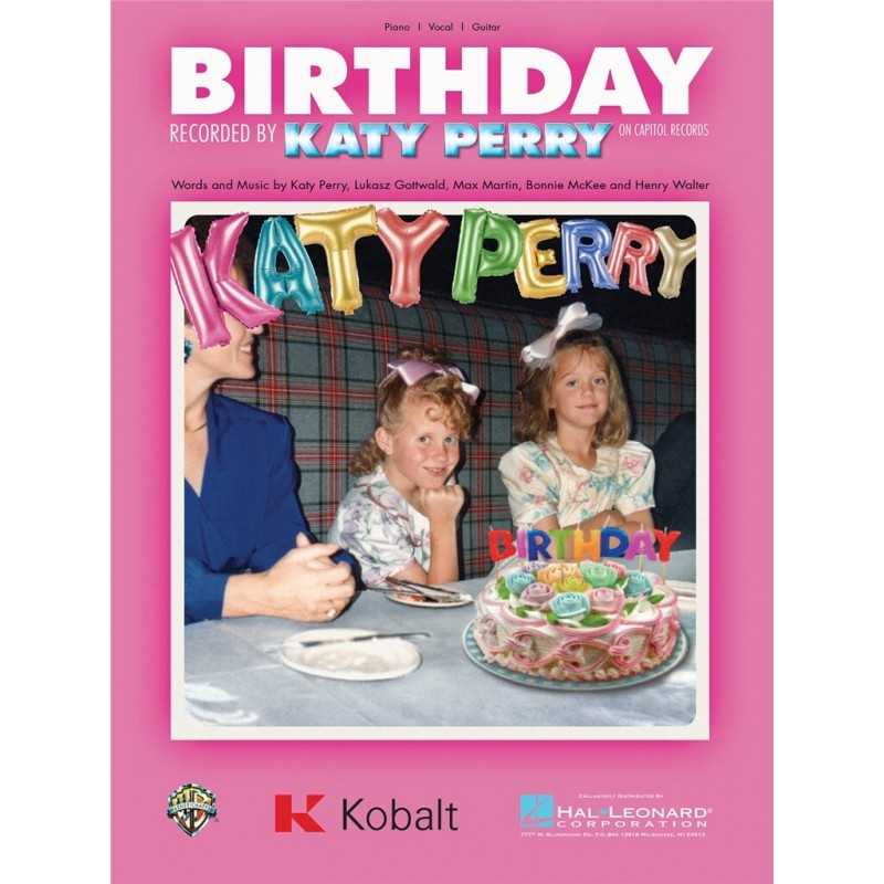 Sheet music BIRTHDAY Katy Perry