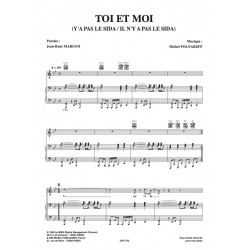 Partition TOI ET MOI (IL N'Y A PAS LE SIDA) Michel Polnareff