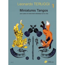 Partition MINIATURES TANGOS VOL.1 Leonardo TERUGGI