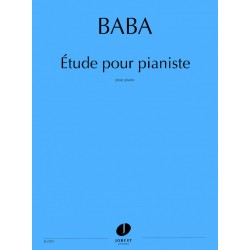 Sheet music ÉTUDE POUR PIANISTE Noriko Baba
