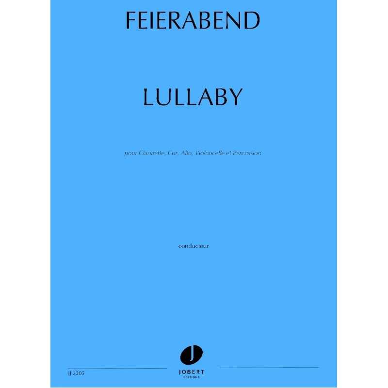 Partition LULLABY Tobias FEIERABEND