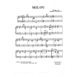 Sheet music MILOU Stéphane GRAPPELLI
