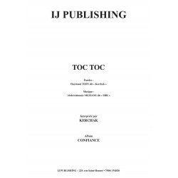 Sheet music TOC TOC KERCHAK